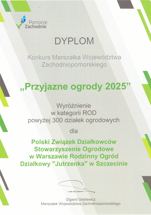 Przyjazne ogrody 2025